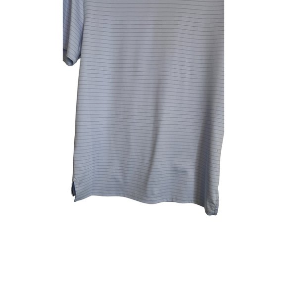 NWT VRST Mens Small Micro Pique Golf Polo Shirt Light Blue Breathable - Picture 8 of 11